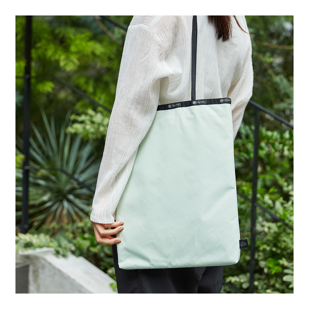 LeSportsac×john masters organics Vertical city tote(FROSTY GREEN LeSportsac×john masters organics Vertical city tote(FROSTY GREEN