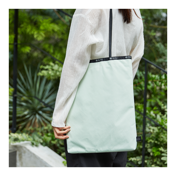 LeSportsac×john masters organics Vertical city tote（FROSTY GREEN
