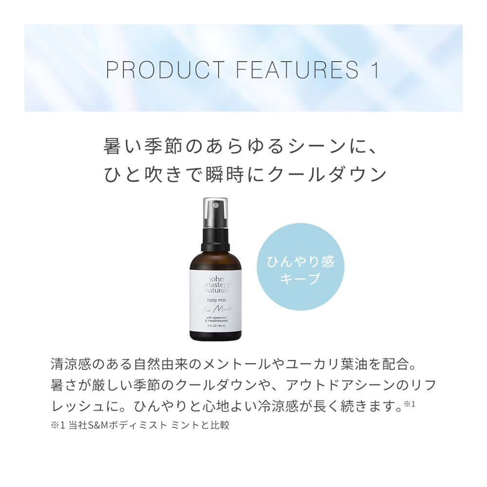 【季節限定】S&Mボディミスト アイスミント