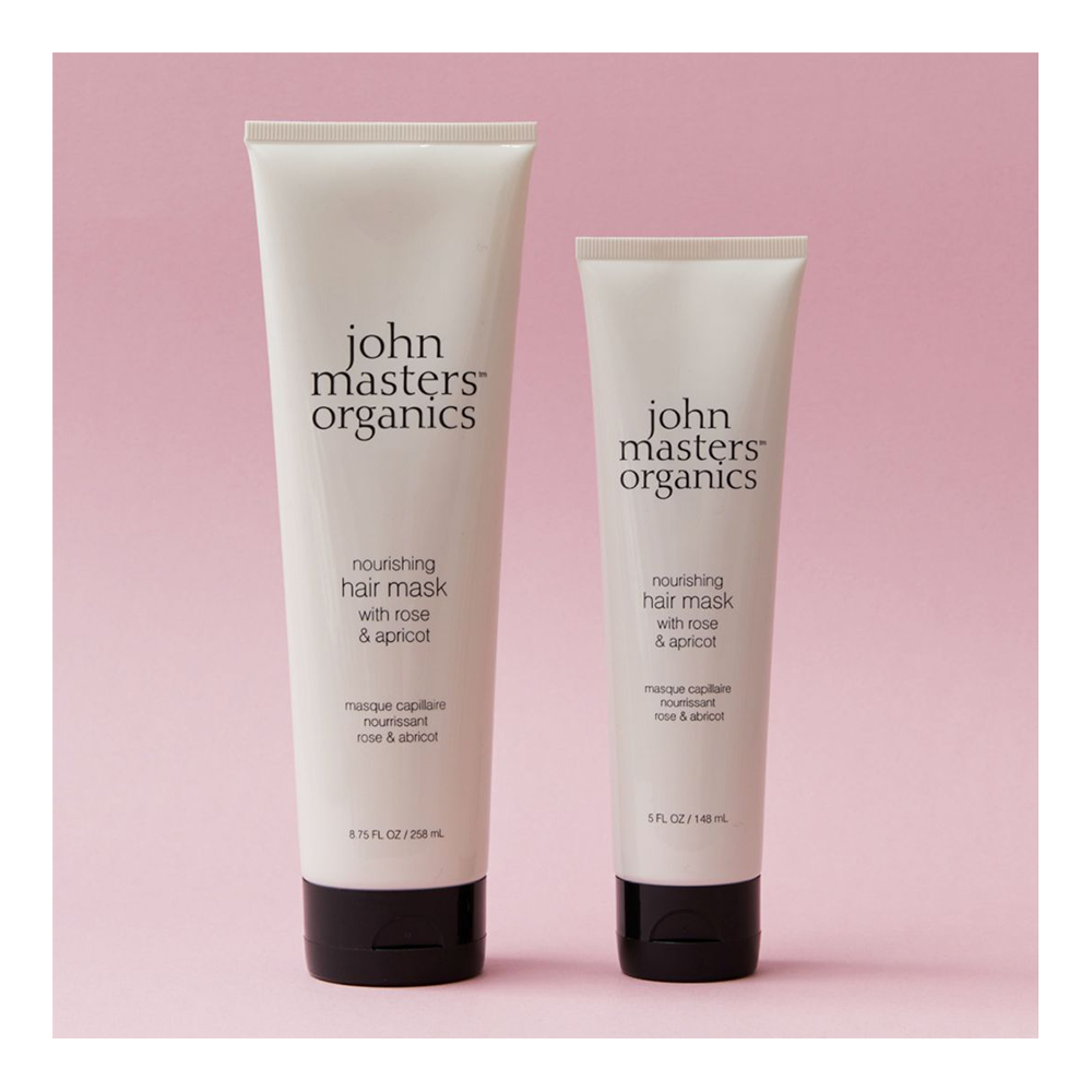 john masters organics ヘアマスクとアルガンオイルセット R&Aヘアマスク N（ローズ＆アプリコット） – ジョンマスターオーガニック
