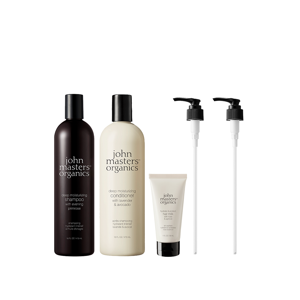 ジョンマスターオーガニックハニー&ハイビスカスシャンプーコンディショナーセット WEB限定】daily nourishing hair care set (473mL) – ジョン
