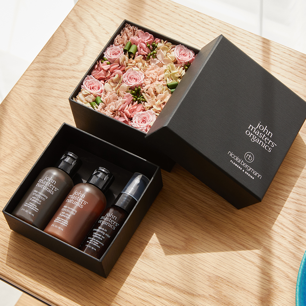 ニコライバーグマン　ジョンマスター　ギフトボックス 母の日の贈り物に。john masters organics × Nicolai Bergmann