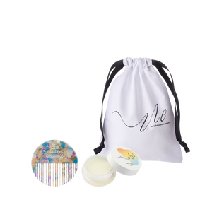 hair comb and balm set gift（bloom)