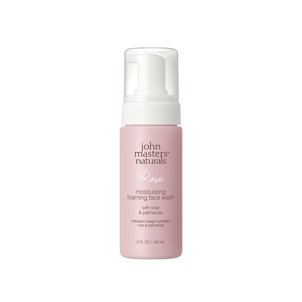 R&Pモイスチャライジングフォーミングフェイスウォッシュ（ローズ＆パルマローザ）150mL