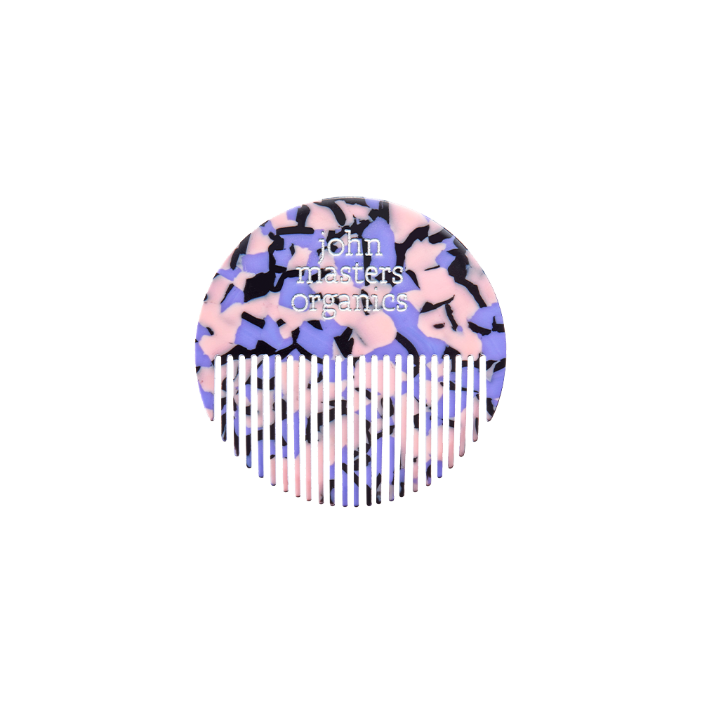 ラウンドミニコーム purple flower