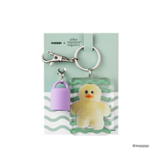 【WEB限定】mojojojo×john masters organics リップカームキーホルダー＋チャームポーチセット（GREEN）