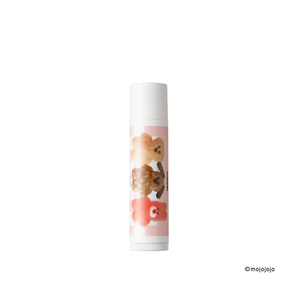 【WEB限定】mojojojo×john masters organics リップカームキーホルダー＋チャームポーチセット（PINK）