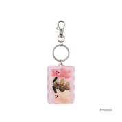 【WEB限定】mojojojo×john masters organics リップカームキーホルダー＋チャームポーチセット（PINK）